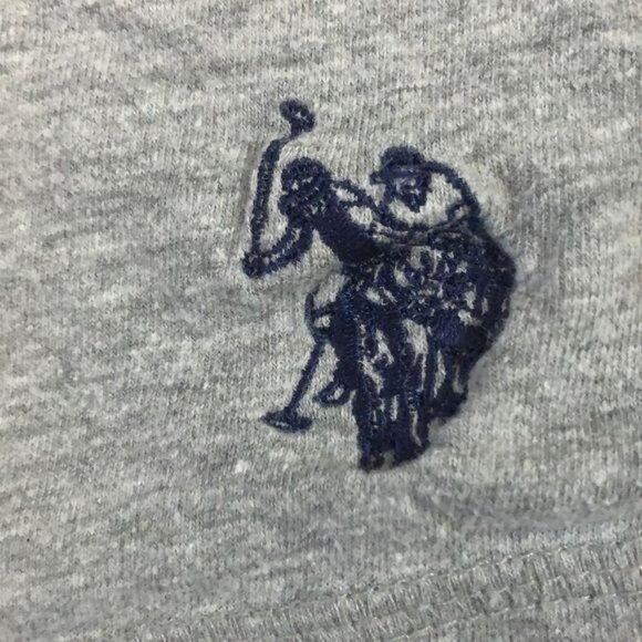 U.S. Polo Assn. Boys Gray Graphic Tee Shirt Size 4T 100% Cotton Casual Wear - Picture 3 of 4